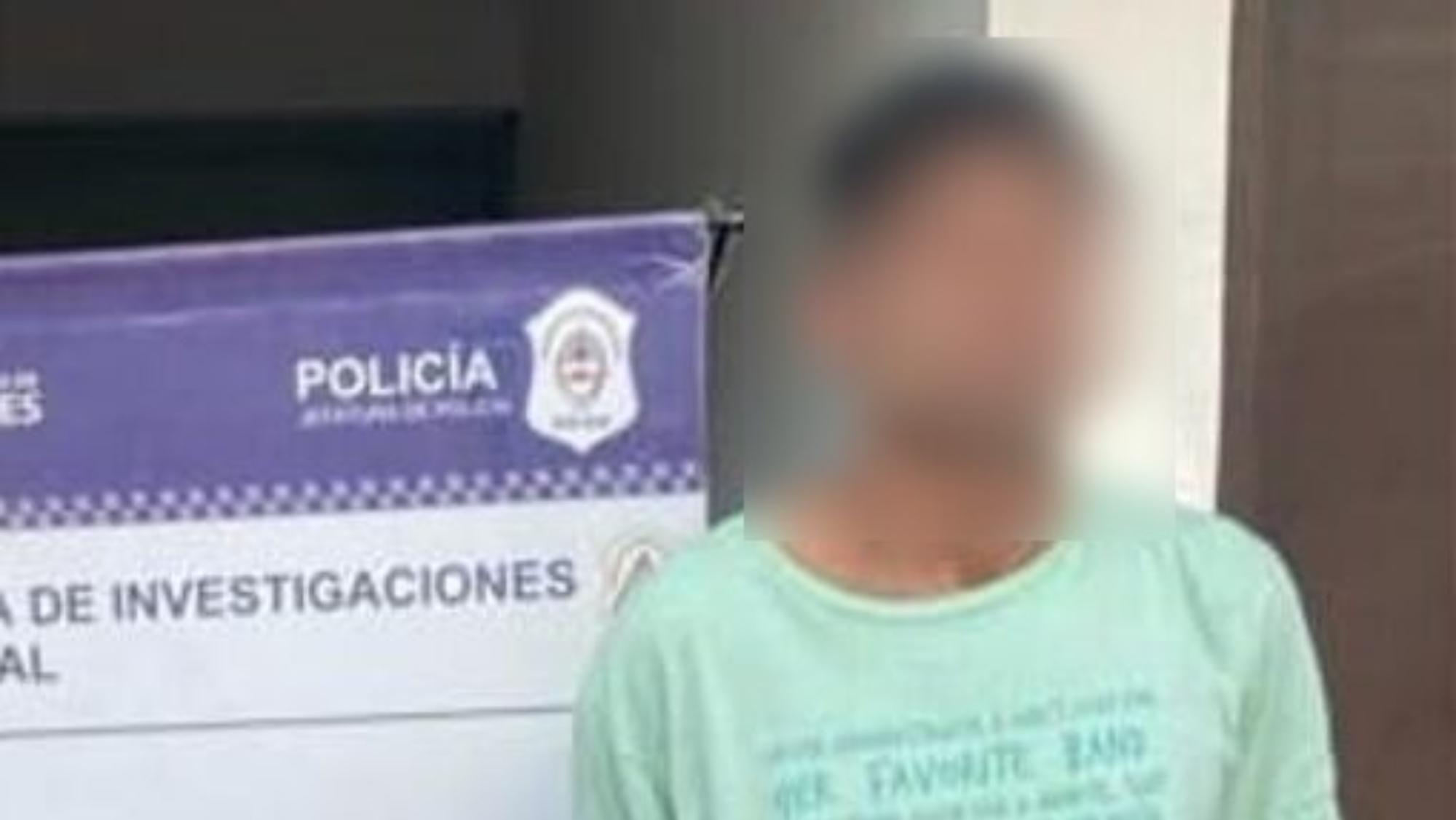 Este es el sujeto, de 34 años, que fue capturado por los investigadores policiales.