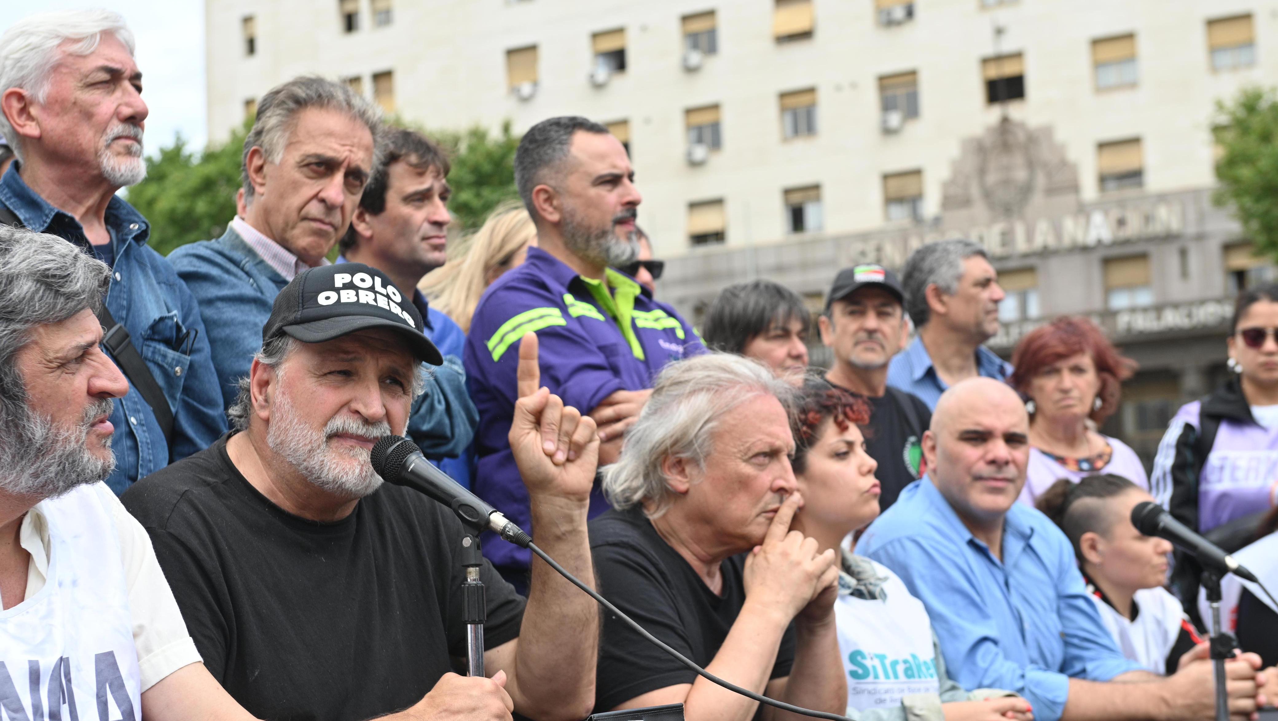 Movimientos agrupados en la Unidad Piquetera convocaron a una movilización para este miércoles (Télam / Archivo).