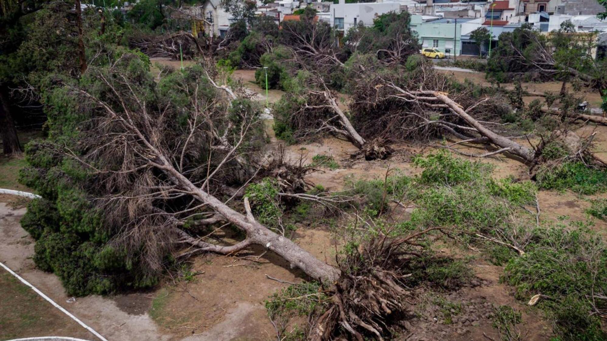 La situación de Bahía Blanca, pos temporal, es 